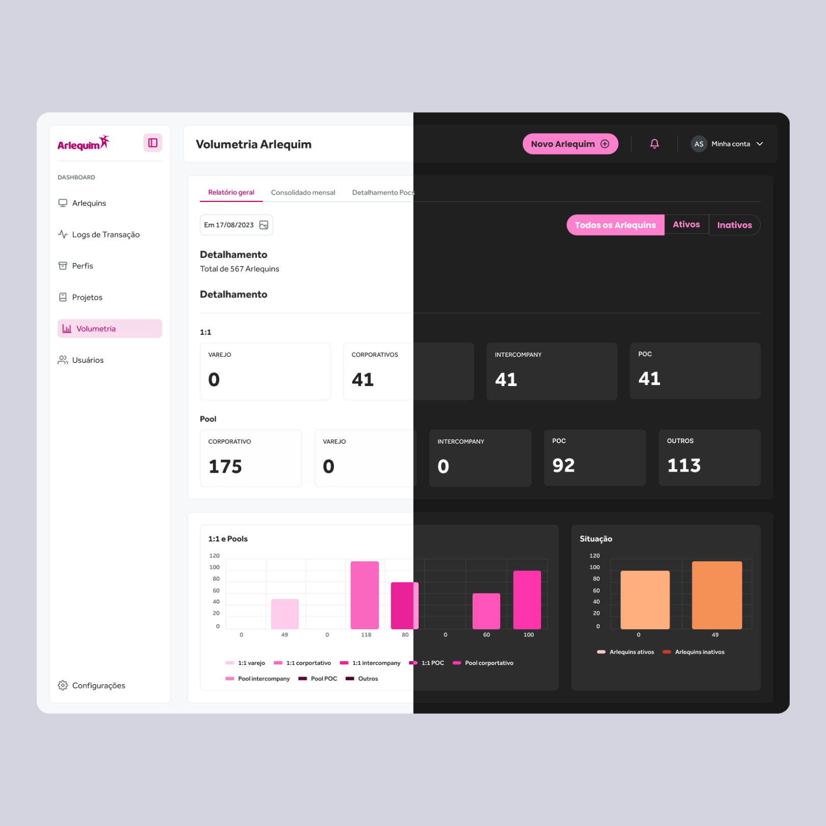 Galeria - Case Arlequim