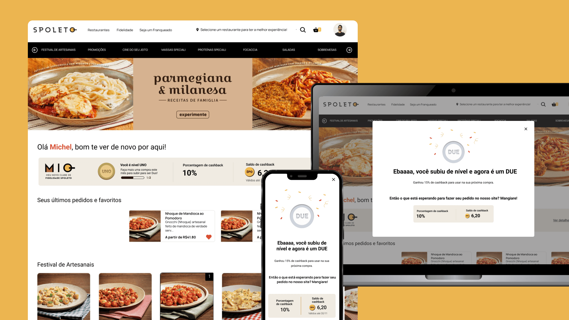 Case Spoleto - Mapeamento da jornada do cliente para otimizar a experiência no site e no totem